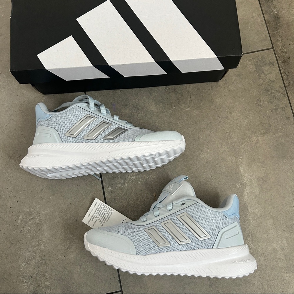 NEW Adidas X_PLR Path Kids' sneaker light blue Cloudfoam midsole 12K